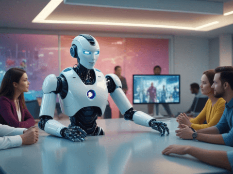Wenn Roboter Mitarbeitende werden – Arbeitsbeziehungen neu gedacht für HR-Expert:innen Wenn Roboter Mitarbeitende werden – Arbeitsbeziehungen neu gedacht für HR-Expert:innen