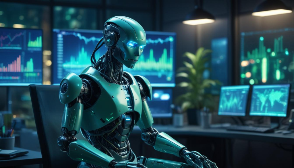 "Infoserie: Roboter enthüllen Zusammenhänge zwischen Technologie und Rezession"