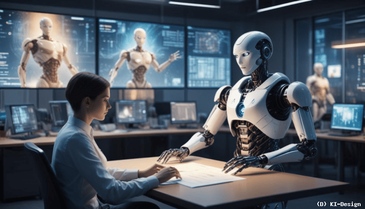 „KI im Büro: Der digitale Mitbewerber revolutioniert die Arbeitswelt“