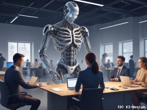 Unternehmen in Deutschland fördern generative KI: Nur 4% der Informationswirtschaft und 8% des Verarbeitenden Gewerbes verhängen Verbote.