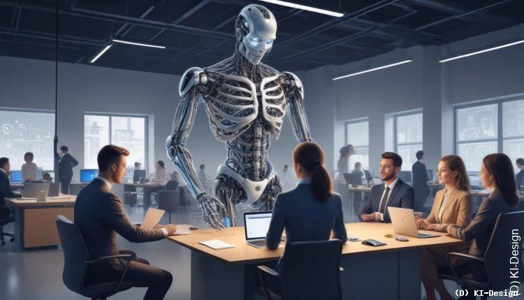 Unternehmen in Deutschland fördern generative KI: Nur 4% der Informationswirtschaft und 8% des Verarbeitenden Gewerbes verhängen Verbote.