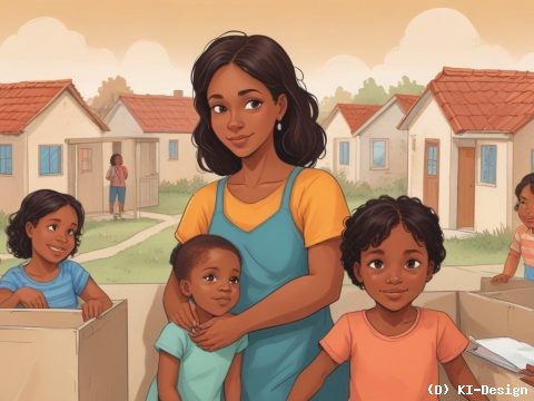 Sichere Wohnmöglichkeiten: „SieWo“-Projekt unterstützt 30 Frauen und Kinder im Kampf gegen häusliche Gewalt mit erfolgreicher Wohnraumvermittlung.