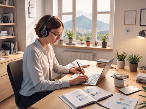 Homeoffice in Deutschland 2026: 45% nutzen die Wohnung als Büro – Hohe Akzeptanz und wachsende Zufriedenheit laut bidt-Studie. Homeoffice in Deutschland 2026: 45% nutzen die Wohnung als Büro – Hohe Akzeptanz und wachsende Zufriedenheit laut bidt-Studie.