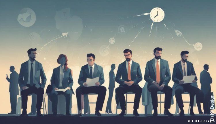 Langzeitarbeitslosigkeit senkt Jobchancen: Bewerbungsaktivität und Einladungen nehmen drastisch ab.