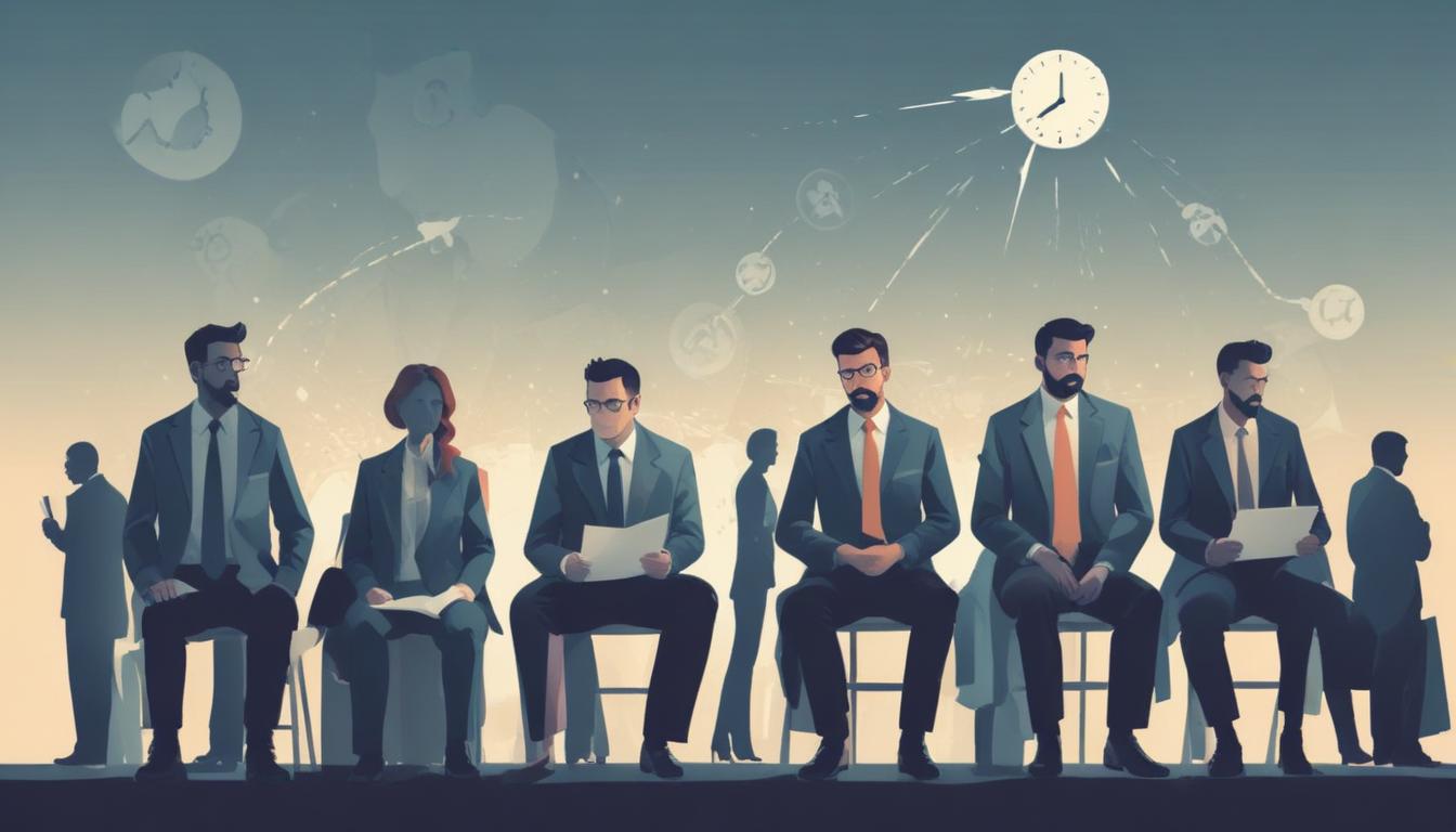 Langzeitarbeitslosigkeit senkt Jobchancen: Bewerbungsaktivität und Einladungen nehmen drastisch ab.