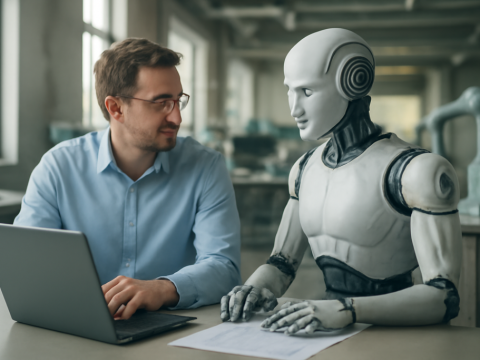 Wenn Roboter Mitarbeitende werden – Arbeitsbeziehungen neu gedacht im Digitalisierungsprozess