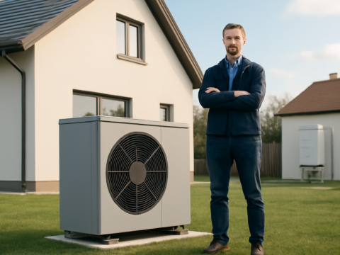 Wärmepumpen führen 2025 die Heizungsinstallationen an: Förderung und Klimawandel treiben Nutzung voran.