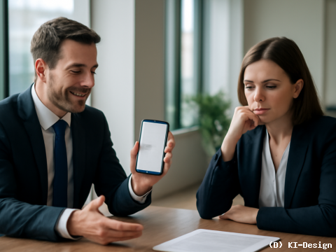 Studie: Männer nutzen externe Angebote für höhere Gehälter, Frauen profitieren nicht – Lohnunterschiede bleiben bestehen.
