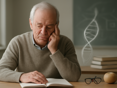 Genetik und Bildung: Studie zeigt, wie das Zusammenspiel kognitive Fähigkeiten im Alter beeinflusst.