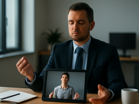 Sechswöchiges Online-Training senkt Stress und steigert Resilienz von Führungskräften nachhaltig. Sechswöchiges Online-Training senkt Stress und steigert Resilienz von Führungskräften nachhaltig.