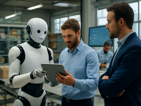Wenn Roboter Mitarbeitende werden – Technik trifft Belegschaft für Führungskräfte Wenn Roboter Mitarbeitende werden – Technik trifft Belegschaft für Führungskräfte