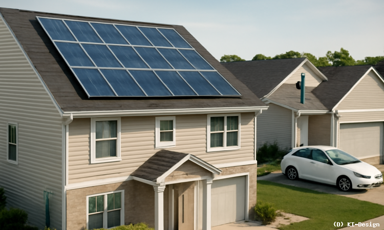 Solardächer fördern Energiewende: Nachbarn profitieren durch höhere Solaranlagen- und Elektroautokäufe.