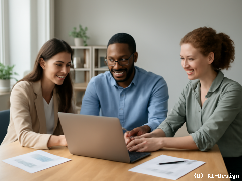 Teambonus im Homeoffice: Kollektive Vergütung fördert Zusammenarbeit und bekämpft Einzelkämpfertum.