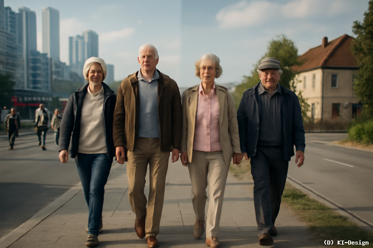 Demografischer Wandel: Babyboomer prägen Deutschlands Zukunft bis 2060 – regionale Unterschiede und Pflegebedarf steigen.