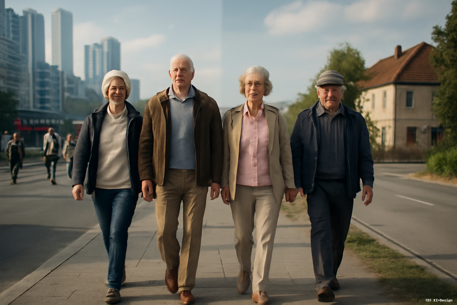 Demografischer Wandel: Babyboomer prägen Deutschlands Zukunft bis 2060 – regionale Unterschiede und Pflegebedarf steigen.