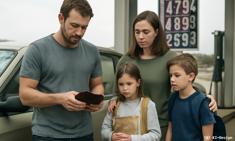 Kraftstoffpreise belasten stark Familien mit geringem und mittlerem Einkommen – Inflation erreicht 2,8 Prozent