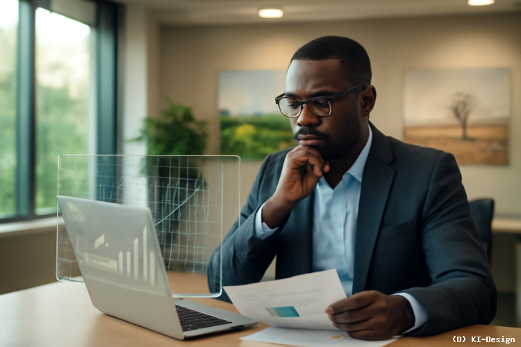 Ghanaische Banken nutzen Künstliche Intelligenz kaum für Klimaschutz: Studie zeigt Hindernisse und Potenziale auf.