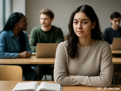 Studie zeigt: Studentinnen erleben mehr Diskriminierung und schätzen ihre Erfolgschancen im Studium geringer ein als Männer.