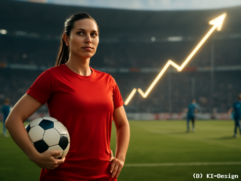 Frauenfußball: Investierte Euros erzielen 106-fachen sportlichen Erfolg – Studie zeigt überlegene Effizienz gegenüber Männerteams.