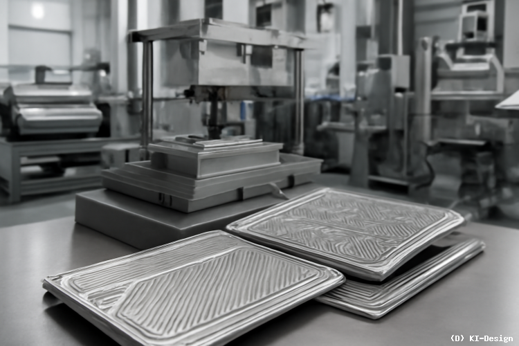 Fraunhofer IWU revolutioniert Serienfertigung von Wärmetauscherplatten mit innovativen Umformtechnologien