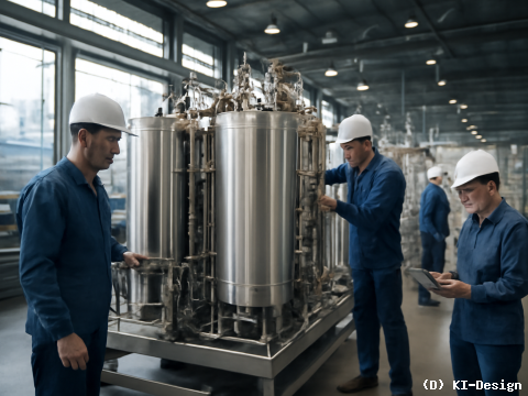 Wasserstofftechnologien: Bis zu 2,2 Milliarden Euro Wertschöpfung für Ostdeutschland bis 2045 durch industrielle Produktion von Elektrolyseuren.