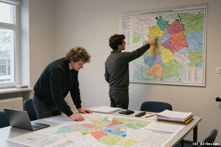 Demografischer Rückgang: Deutschland verliert bis 2045 Millionen Einwohner – regionale Unterschiede verstärken sich, besonders im Osten.