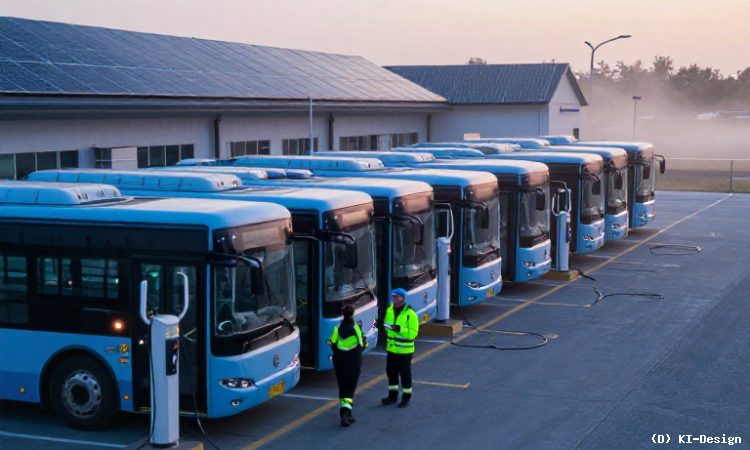 E-Bus-Flotten erfolgreich elektrifiziert: Intelligentes Lademanagement optimiert Betrieb und reduziert Lastspitzen in Salzburg.